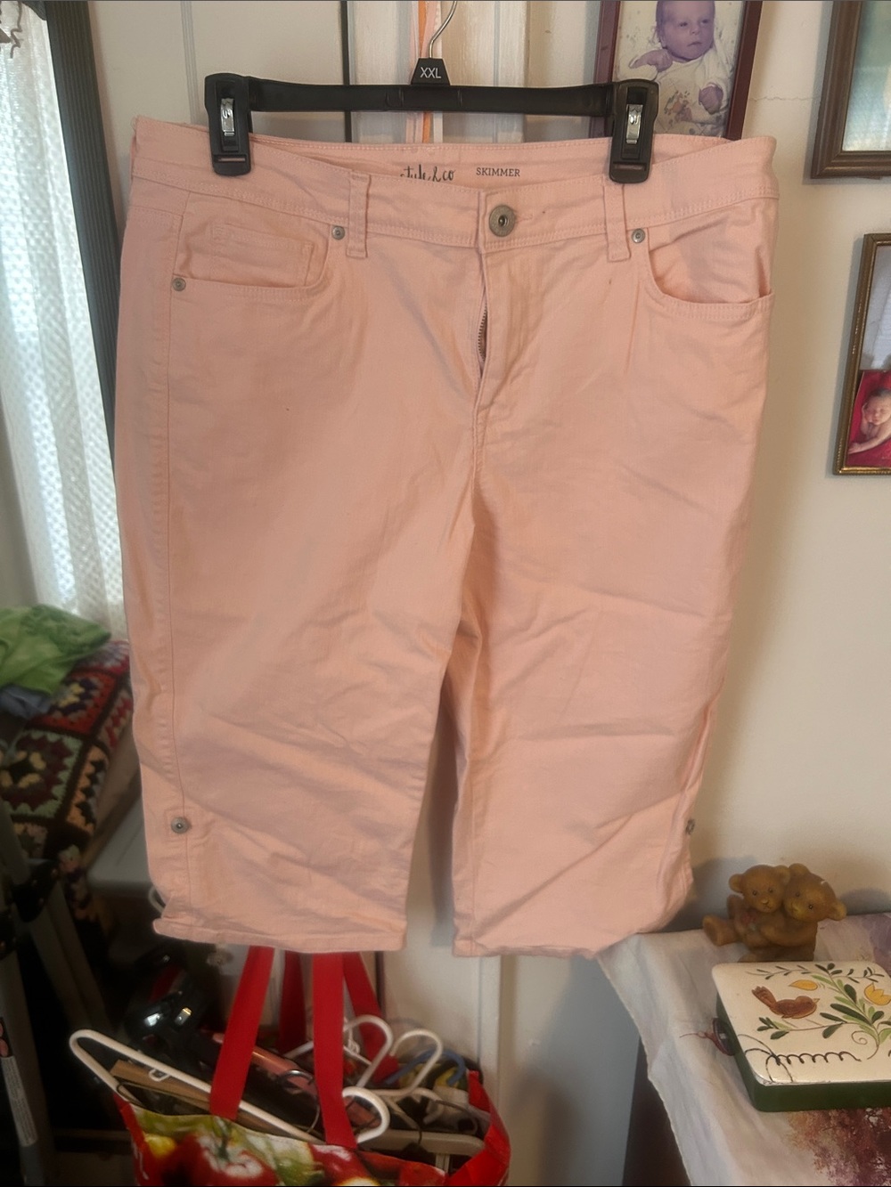 Style & Co. Pale Peach Bermuda Shorts